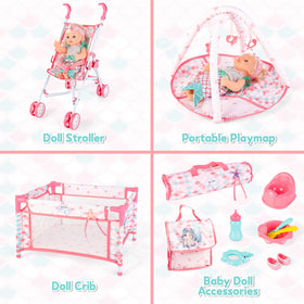deAO 12-inch doll included fuels nurturing role play and empathy.