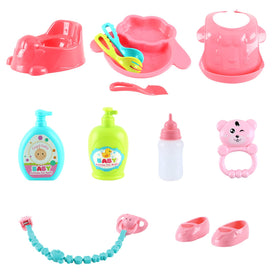 deAO 13-inch doll included invites realistic size for early role play.