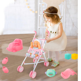 deao 18-piece baby doll accessories for creative play and storytelling