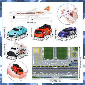 DeAO Airplane Toys Fire Truck enhances emergency response scenarios