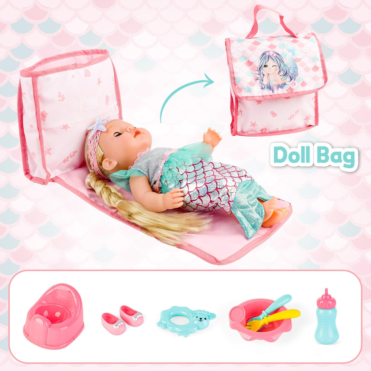 deAO doll accessories set supports creative storytelling and varied play scenarios.