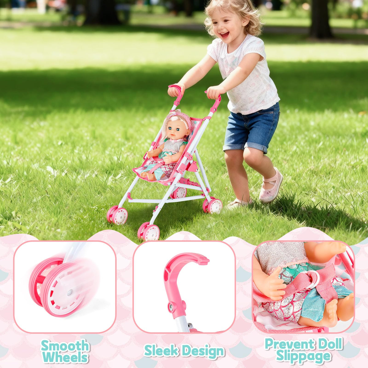 deAO doll travel bag keeps components organized during trips and storage.