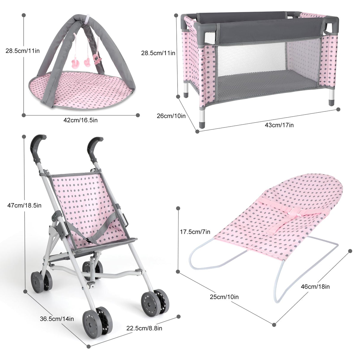 deAO feeding accessories enrich doll care routines