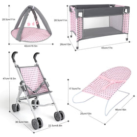 deAO feeding accessories enrich doll care routines