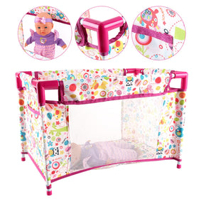 deAO feeding and changing accessories enable realistic doll care rituals.