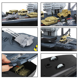 deAO fighter jet models on deck support fast-paced pretend missions