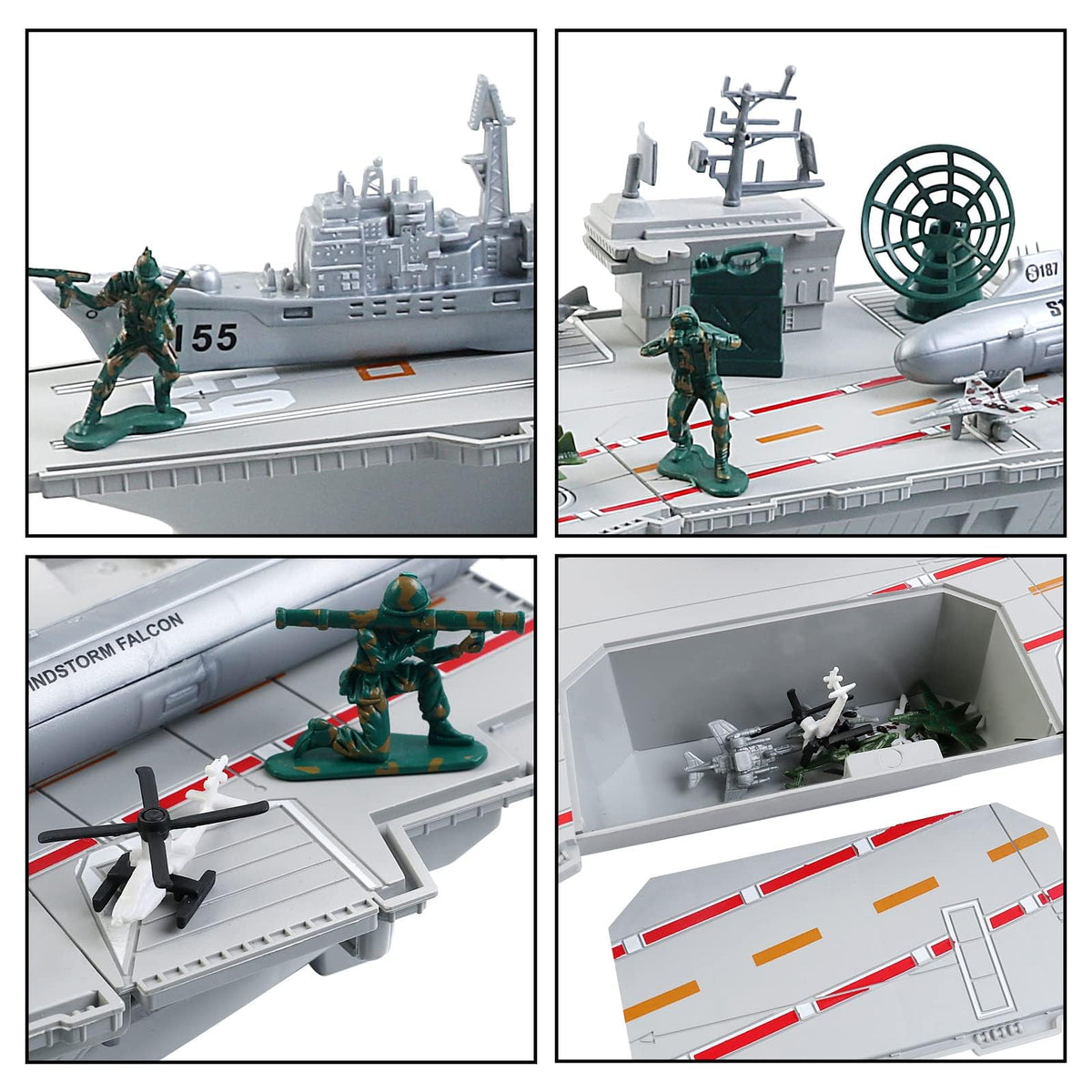 deAO fighter jet packs on deck for dynamic pretend air combat.