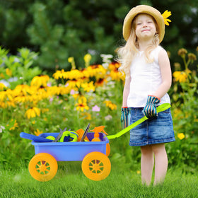 deAO Kids Plant Pots 4-Pack, perfect for tiny gardeners to pot plants