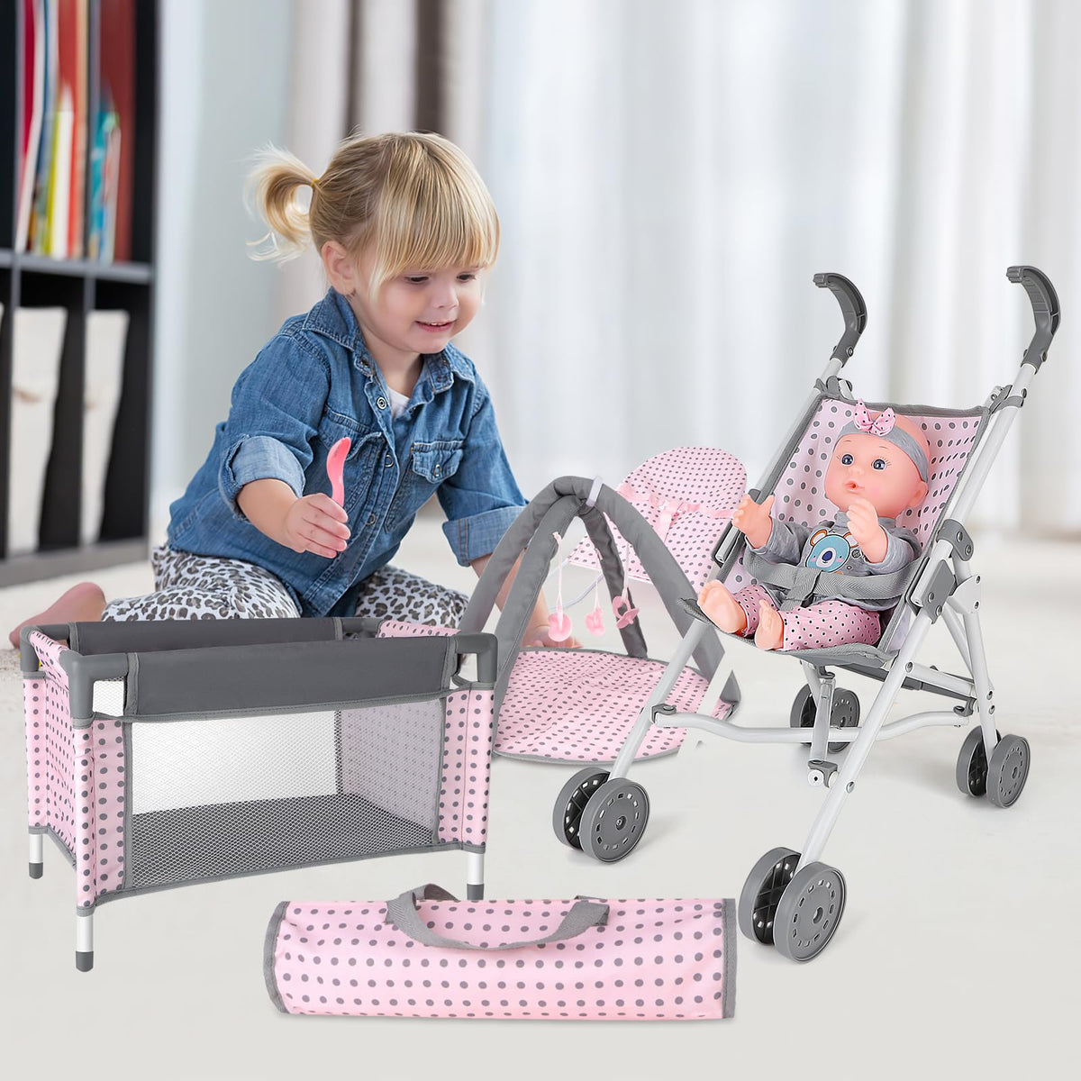 deAO nursery role play set boosts imaginative storytelling