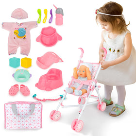 deao stroller with stable design and kid-friendly wheels