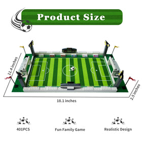 DecantEmotion soccer stadium stands with players for cooperative play