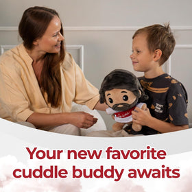 DECCED Jesus Plush Doll fosters calm presence during reflection and reading.