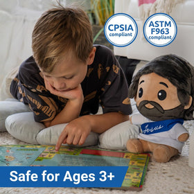 DECCED Jesus plush doll gift-ready packaging for thoughtful occasions.