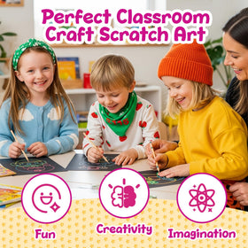 Decojoy drawing stencils help kids plan patterns and try new ideas.