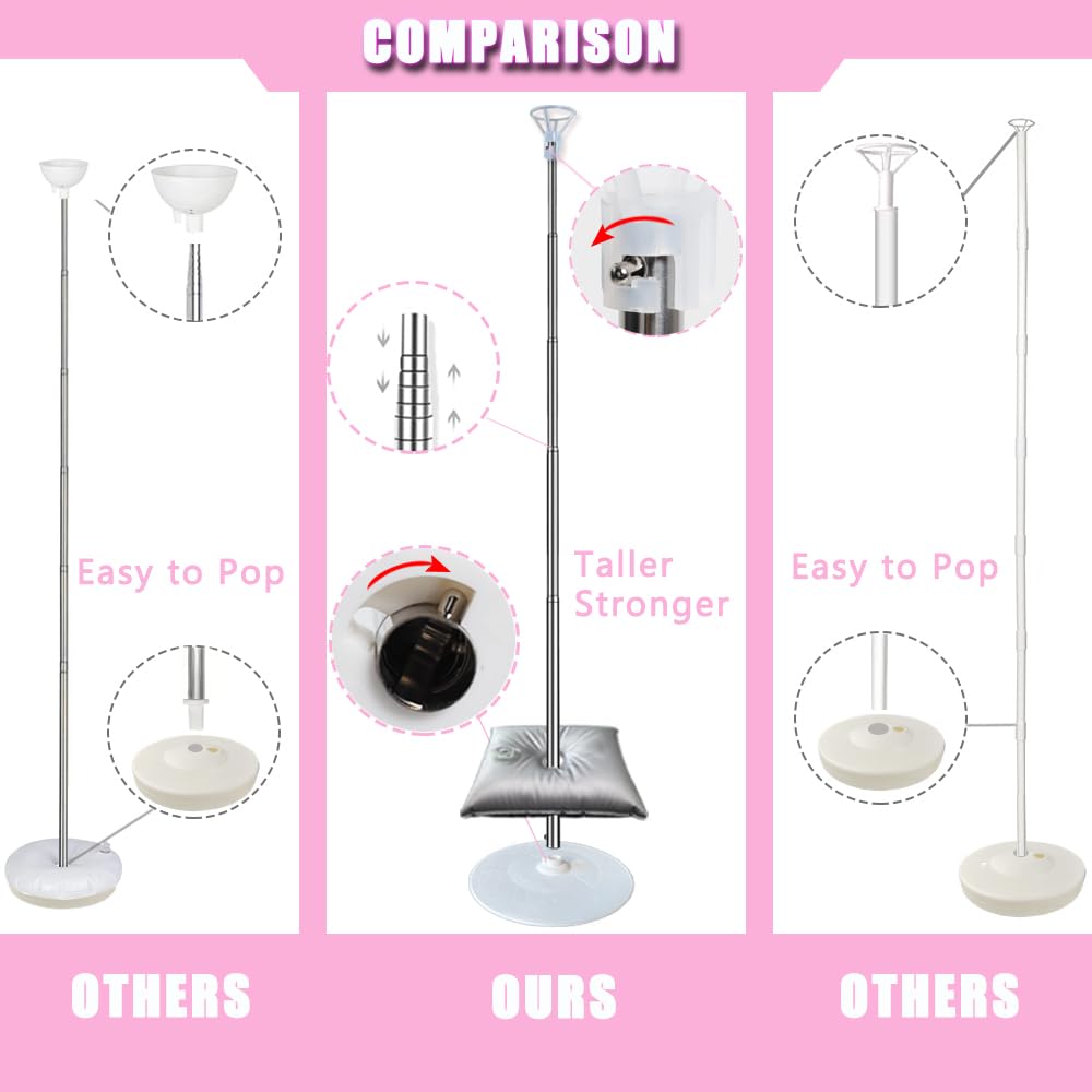 Decojoy height-adjustable balloon arch stand enables versatile event heights