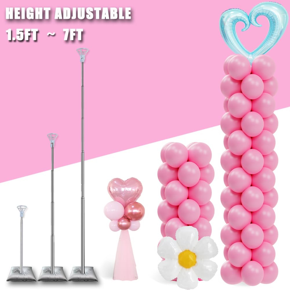 Decojoy patented locking mechanism ensures stable setup during celebrations