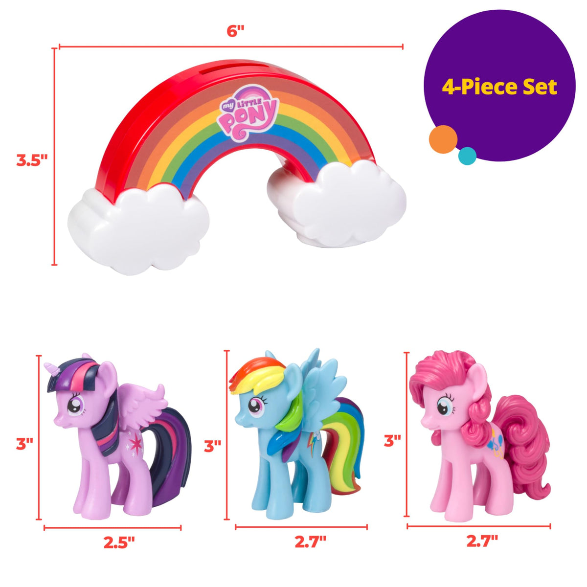 DecoPac coin bank topper doubles as a keepsake after the party