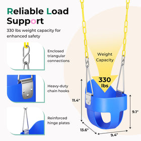 DECORLIFE Adjustable Chain Length up to 86 inches for versatile mounting.