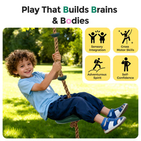 DECORLIFE adjustable rope enables height customization for growing kids