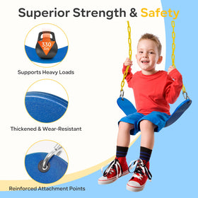 Decorlife zinc-plated coated chains 66 inches designed to weather outdoors.