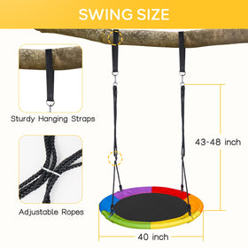 DecorLife assembly kit includes straps, carabiners, wrench, and guide.