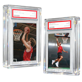 DEDC 2PCS PSA card display case exterior dimensions for a snug, secure slab fit.