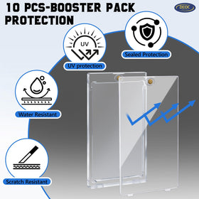 DEDC Booster Pack Protector 90VLT Clear Display preserves true colors.