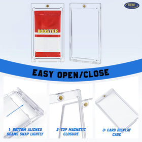 DEDC Booster Pack Protector internal dimensions 4.88x2.75x0.29in ensure precise fit.
