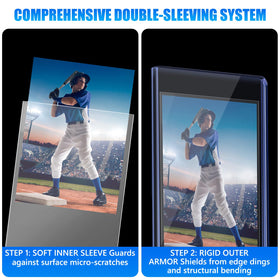 DEDC display-ready protectors keep prized cards visible while guarding condition