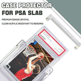 DEDC PSA display case with UV shield preserves card appearance without glare.