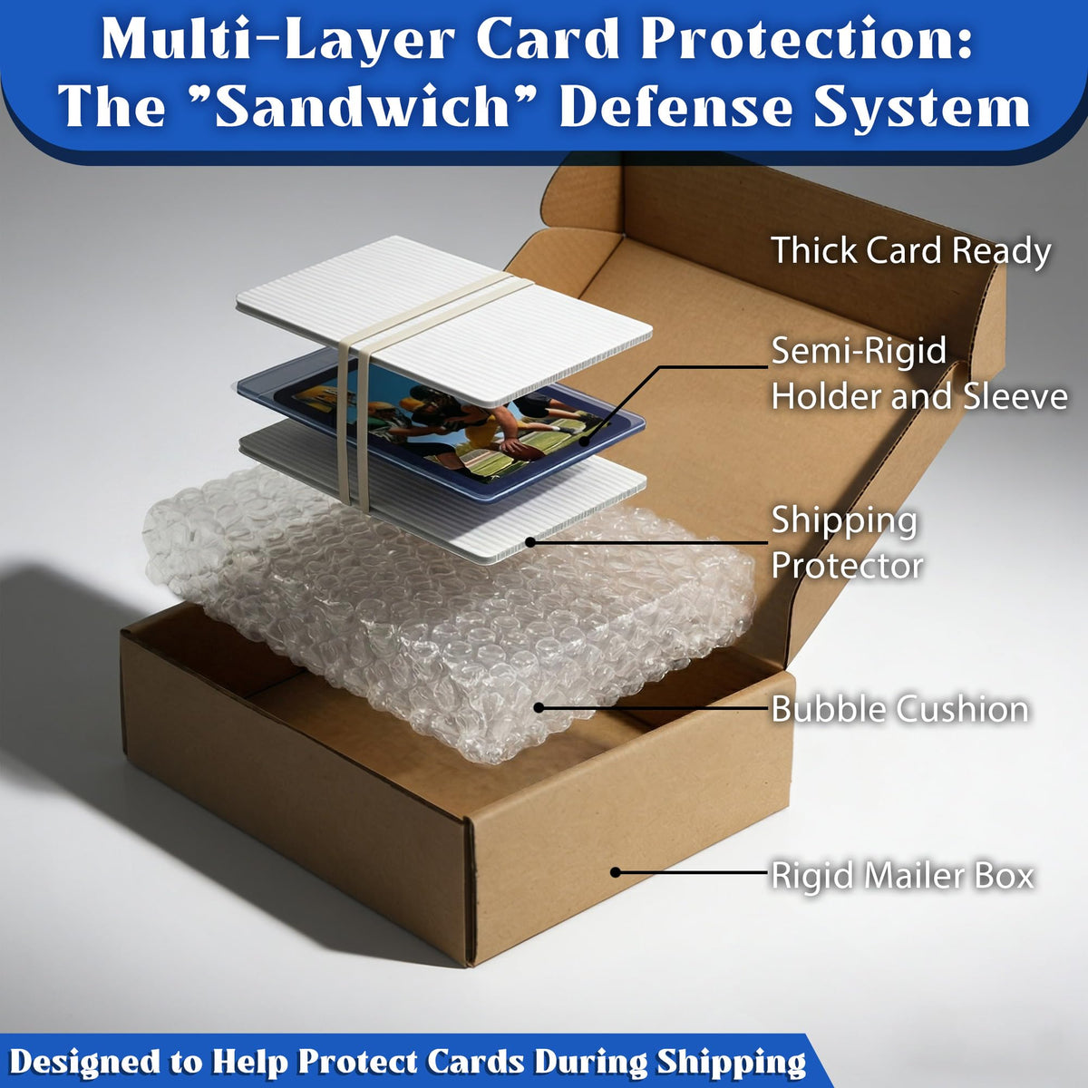 DEDC PSA submission-kit sleeves protect cards during grading transport