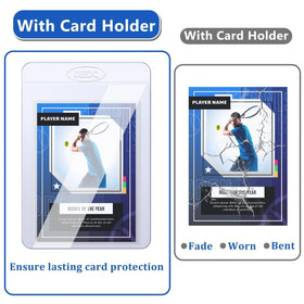 DEDC shipping label for trackable card submissions
