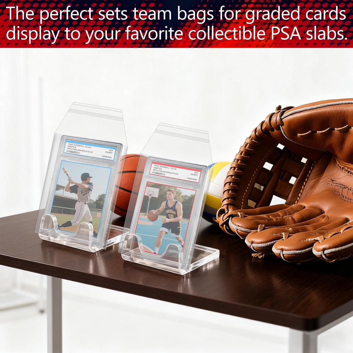 DEDC slab sleeve stackable design saves storage space