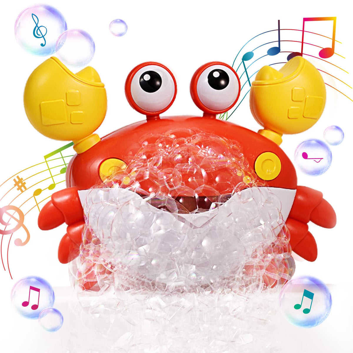 Deejoy Crab Bubble Bath Maker bubble-stream enhances bath time fun