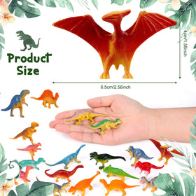 Deekin 15 dinosaur types figures for learning and display