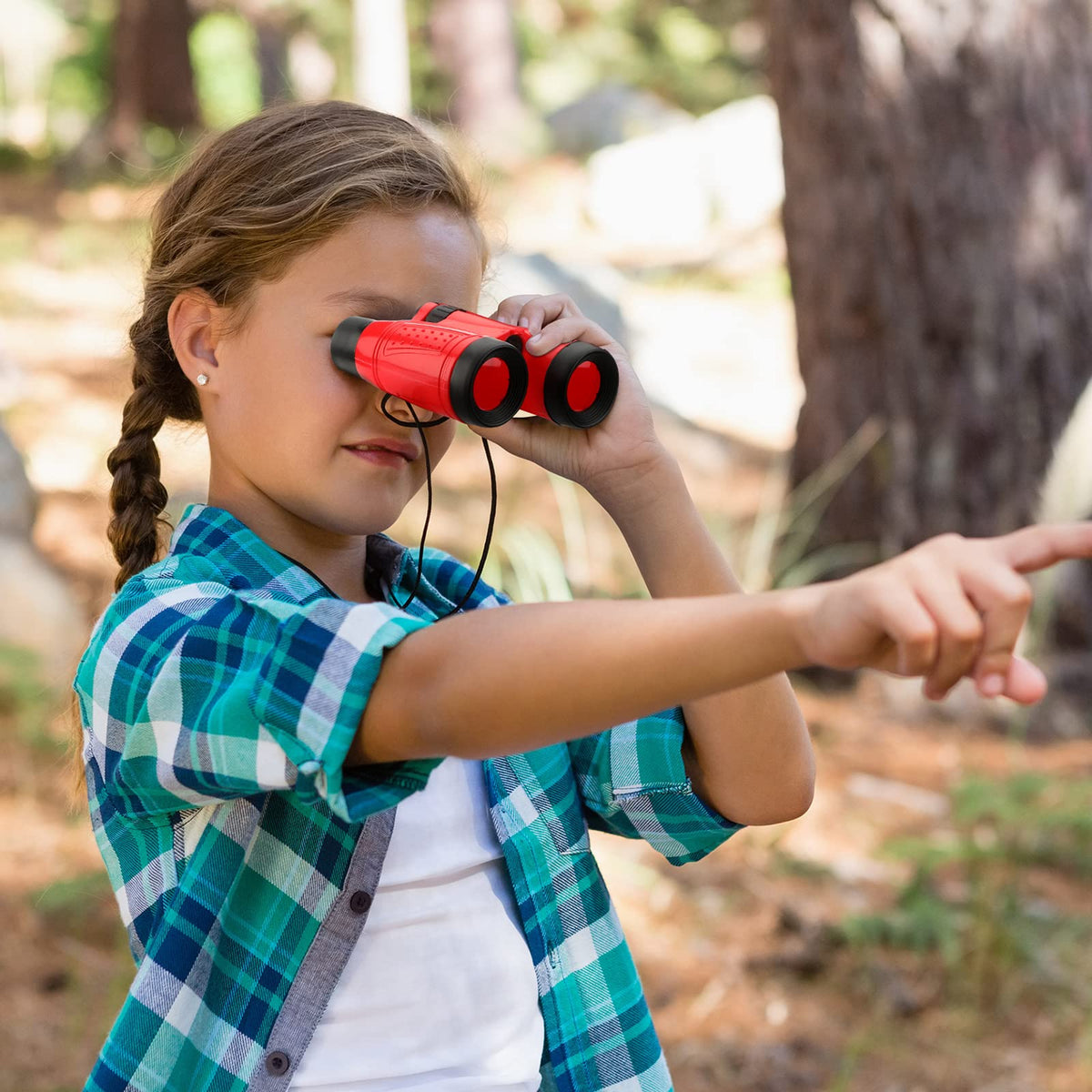 Deekin 16 toy binoculars kids use design provides lightweight, safe exploration for curious minds.