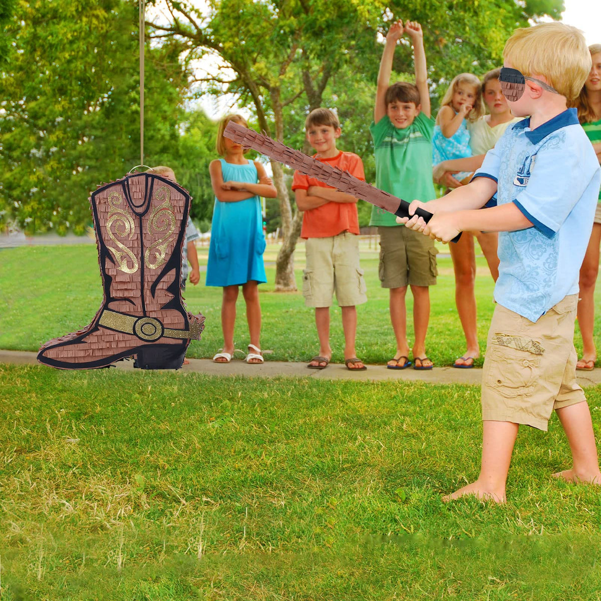 Deekin bat prop for safe, supervised piñata play and cheering