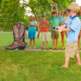 Deekin bat prop for safe, supervised piñata play and cheering