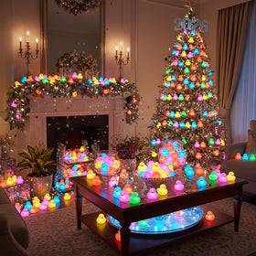 Deekin battery-powered light-up ducks ready for instant play at events