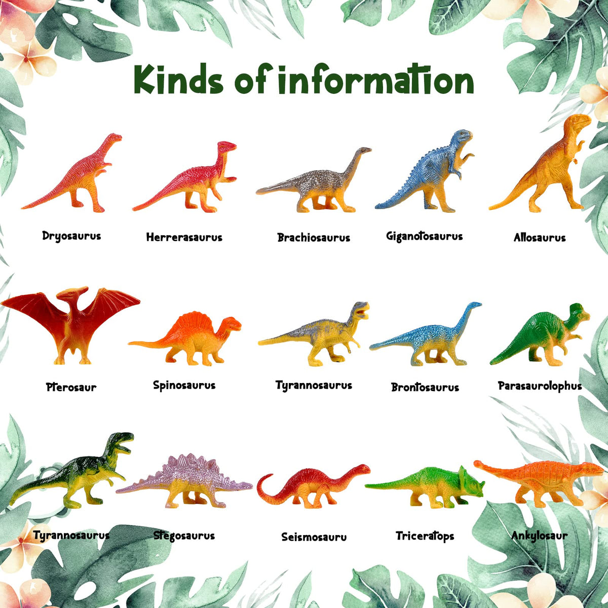 Deekin detailed dinosaurs with bright colors to spark curiosity