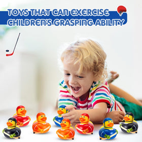 Deekin ducks double as photo props for memorable party moments.