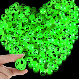Deekin glow-in-the-dark 1 inch smile ball for bright kid party favors