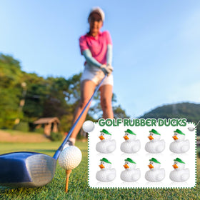 Deekin golf-theme party ducks for decorations and crowd-pleasing moments.