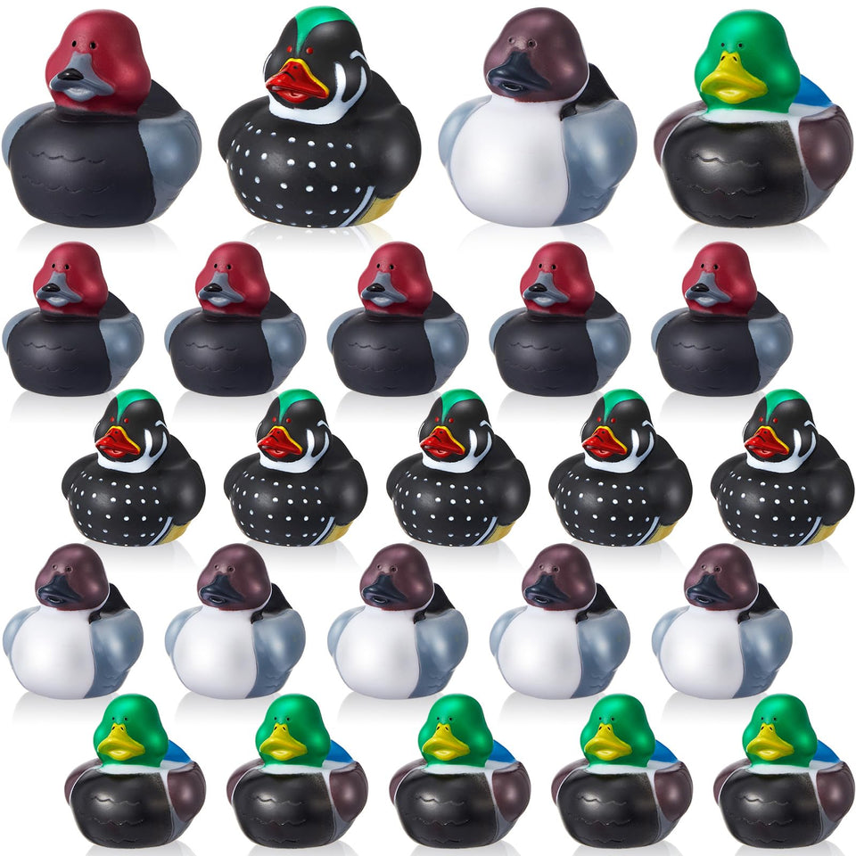 Deekin mallard duck 2in pack for bath time fun and sensory play.