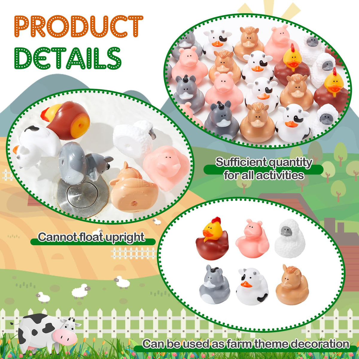 Deekin prize and candy bag ducks for engaging party fillers.