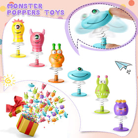 Deekin six-style jumping toy variations for varied play experiences.