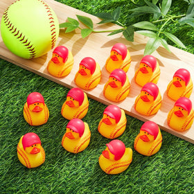 Deekin softball duck body shows ball design for sporty events.