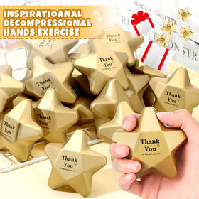Deekin pocket-size foam star stress ball, easy to hold anywhere.