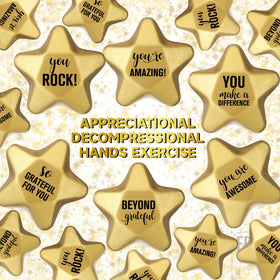 Deekin star stress balls hand-size foam, portable stress relief anywhere.