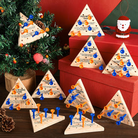 Deekin travel-friendly wooden triangle board fits backpacks